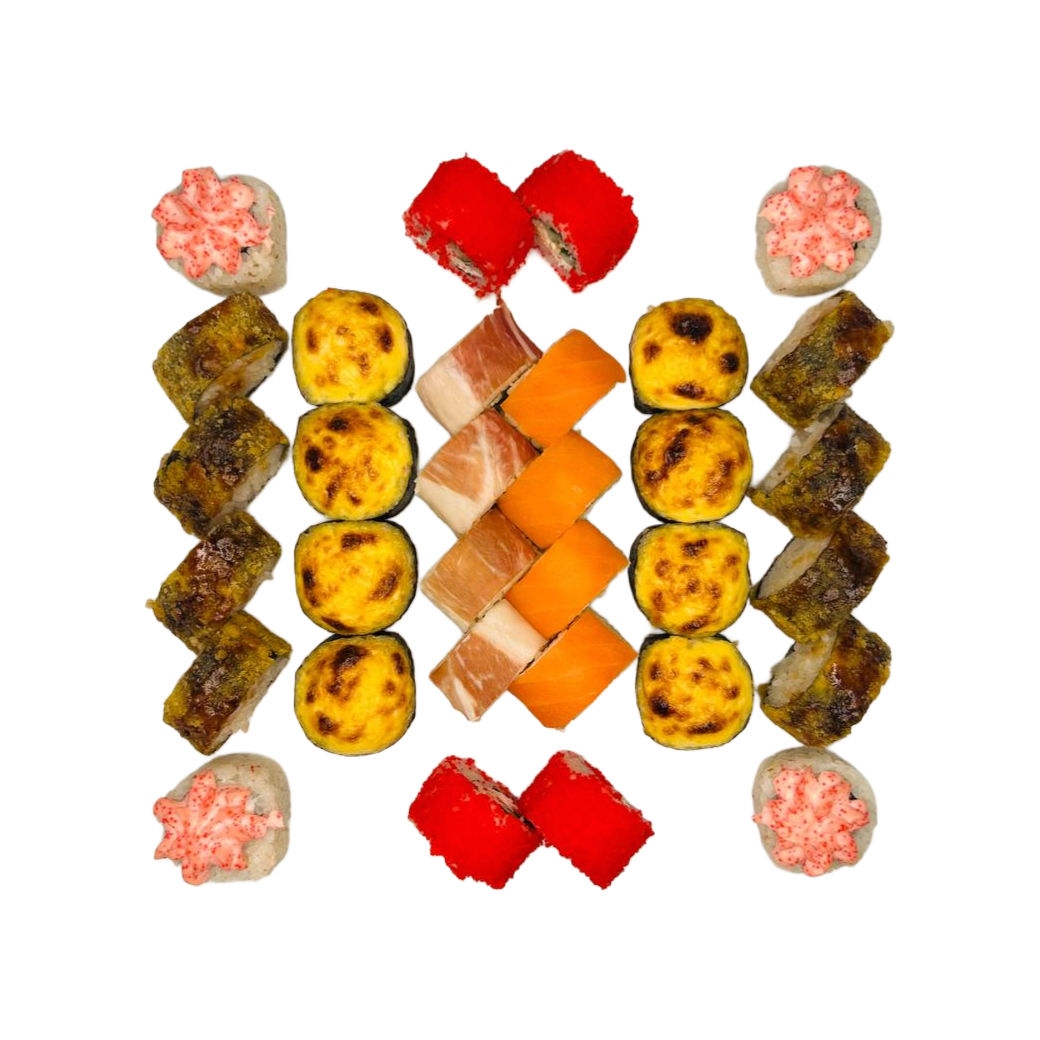 Подвиг (накормить роллами)