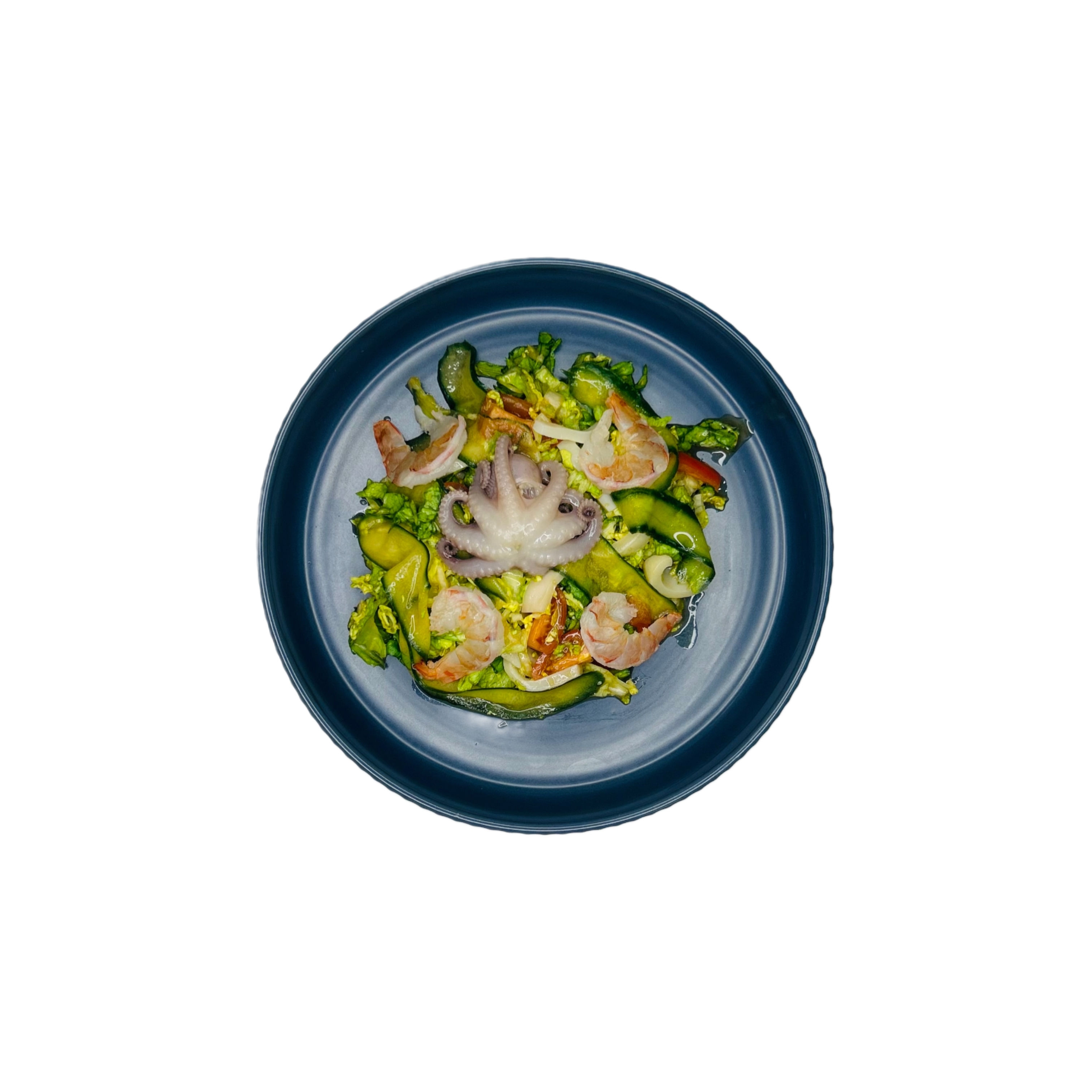 Салат с морепродуктами