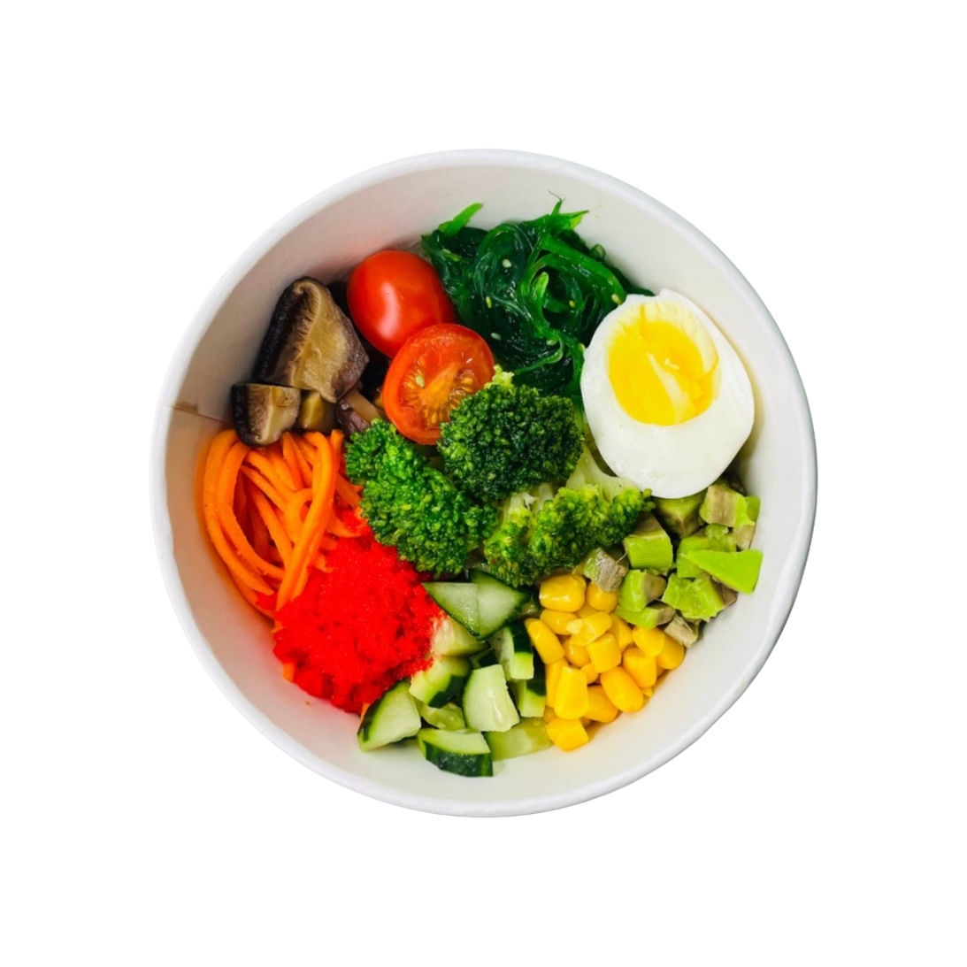 Поке с овощами