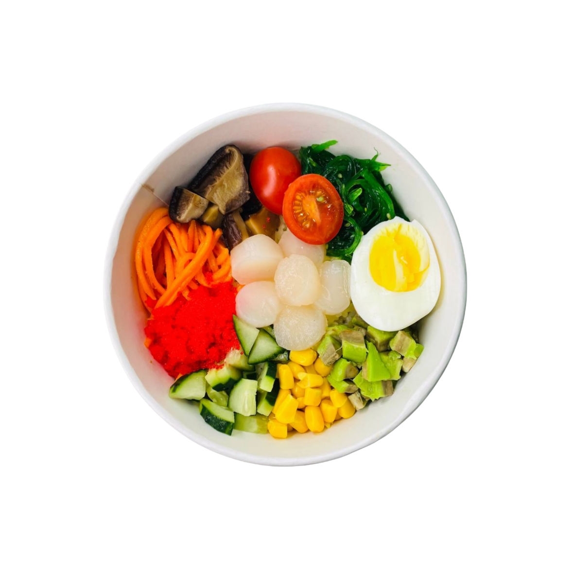 Поке с гребешком