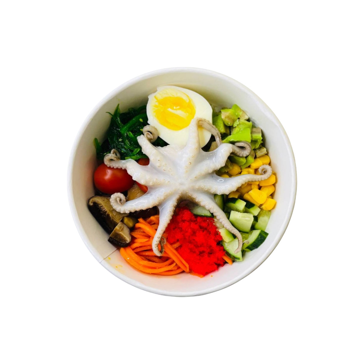 Поке с осьминогом