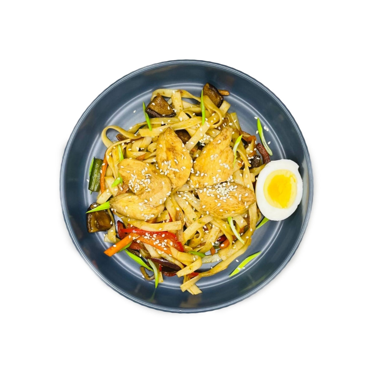 Удон с курицей