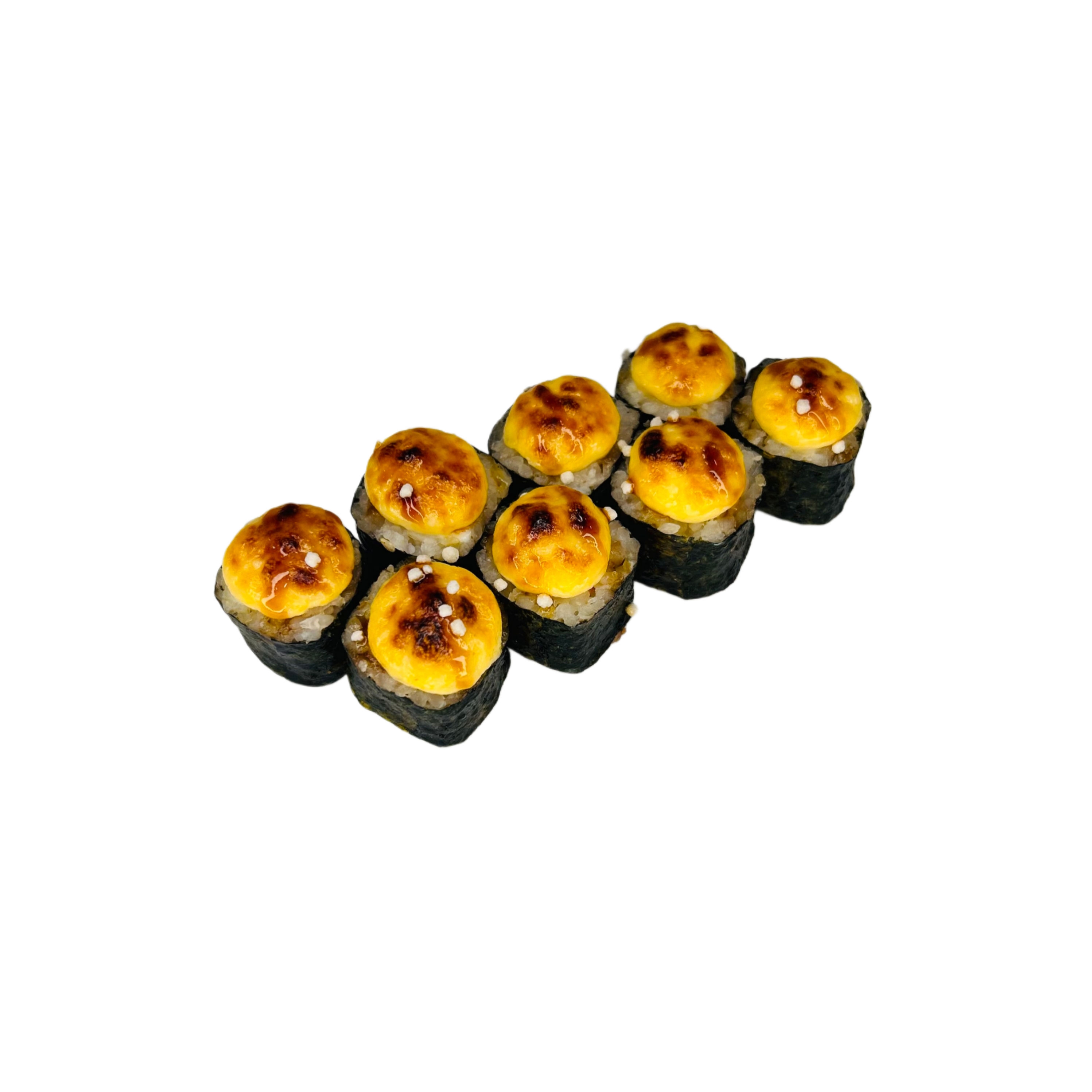 Запеченный маки с лососем.