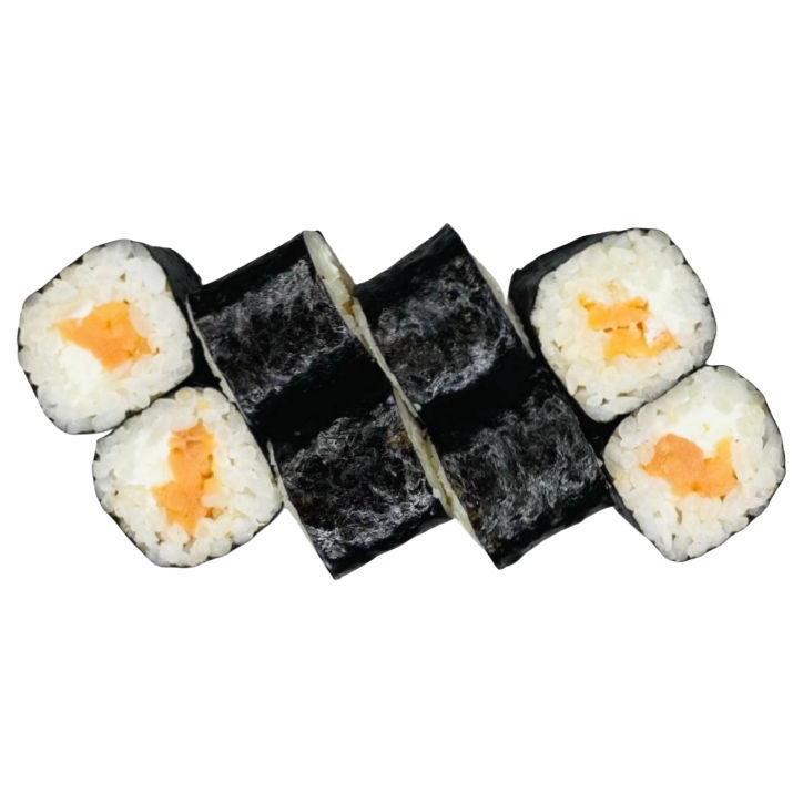 Маки с лососем