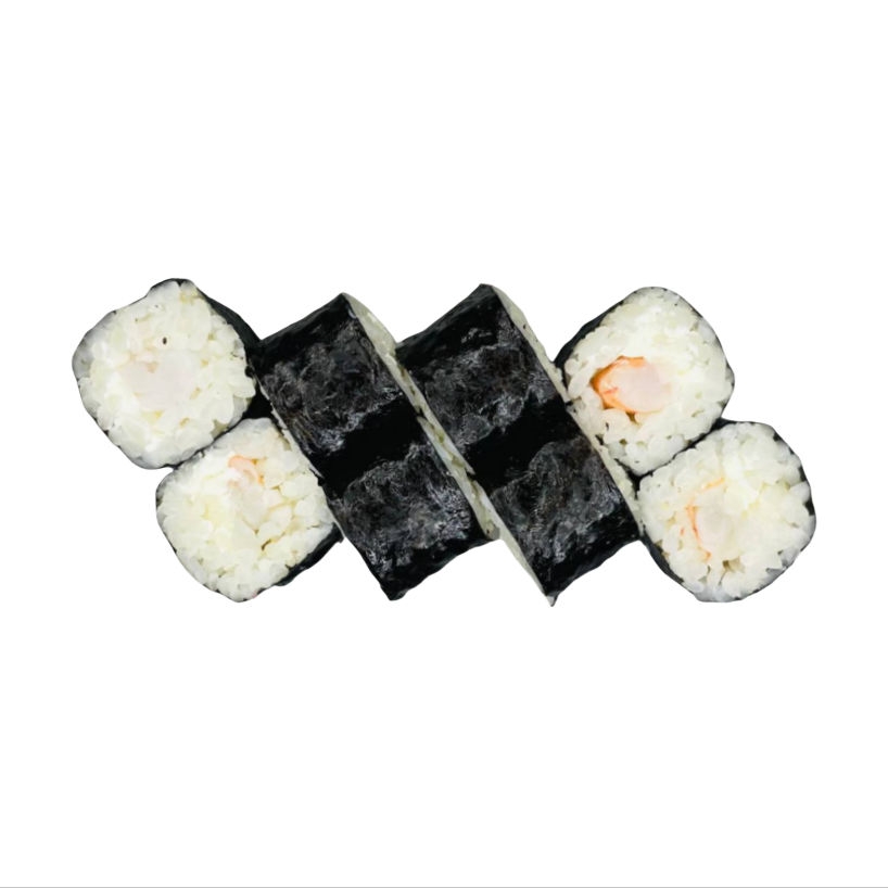 Маки с креветкой