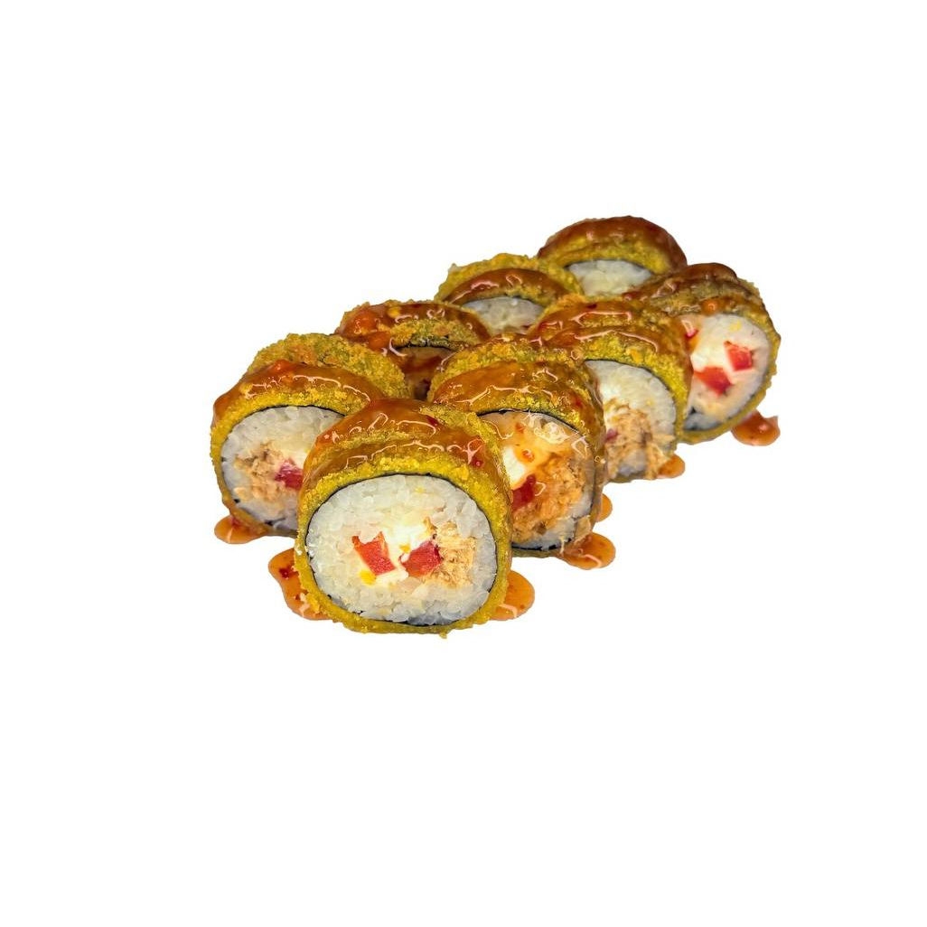 Жареный лосось чили