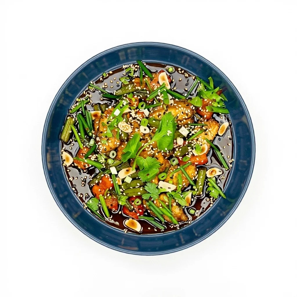 Свинина в сладком соусе WOK